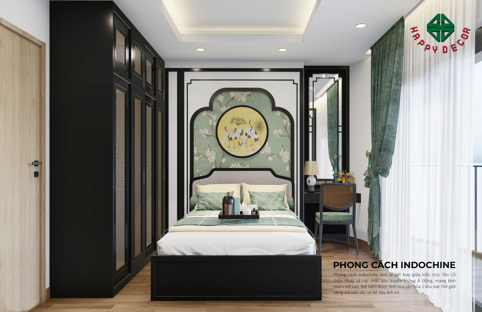 Mẫu Thiết Kế Phòng Ngủ Đẹp - Nội Thất Hiện Đại Sang Trọng Nội