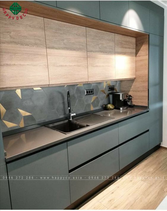 Tránh kim loại quá nhiều trong phòng bếp cho người mệnh Mộc