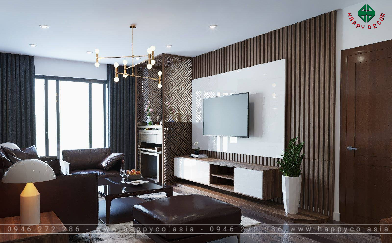 Nội thất ngôi nhà sử dụng tấm ốp tường PIMA - Mẫu 03