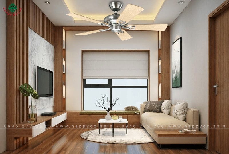 Lắp đặt quạt trần để tạo luồng không khí liên tục