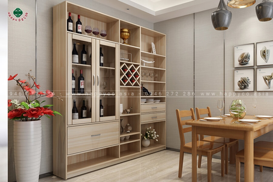 Tủ rượu gỗ công nghiệp đang trở thành xu hướng được nhiều gia đình yêu thích Tủ rượu gỗ công nghiệp đang trở thành xu hướng được nhiều gia đình yêu thích