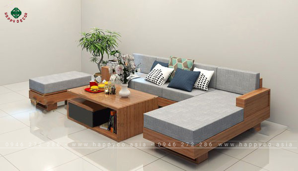 Mẫu sofa góc chữ L