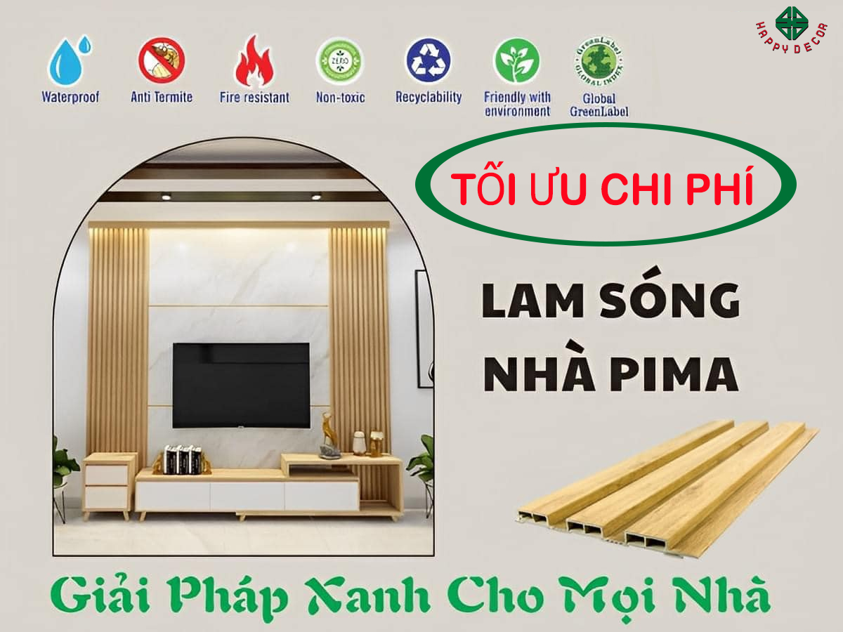 Tấm lam 5 sóng PIMA - Giair pháp xanh cho mọi nhà