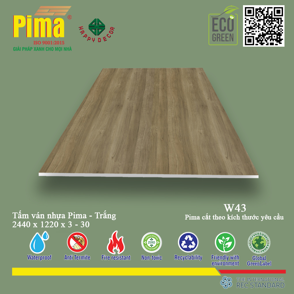 Tấm ván nhựa PIMA được ứng dụng trong lĩnh vực trang trí nội thất và ngoại thất