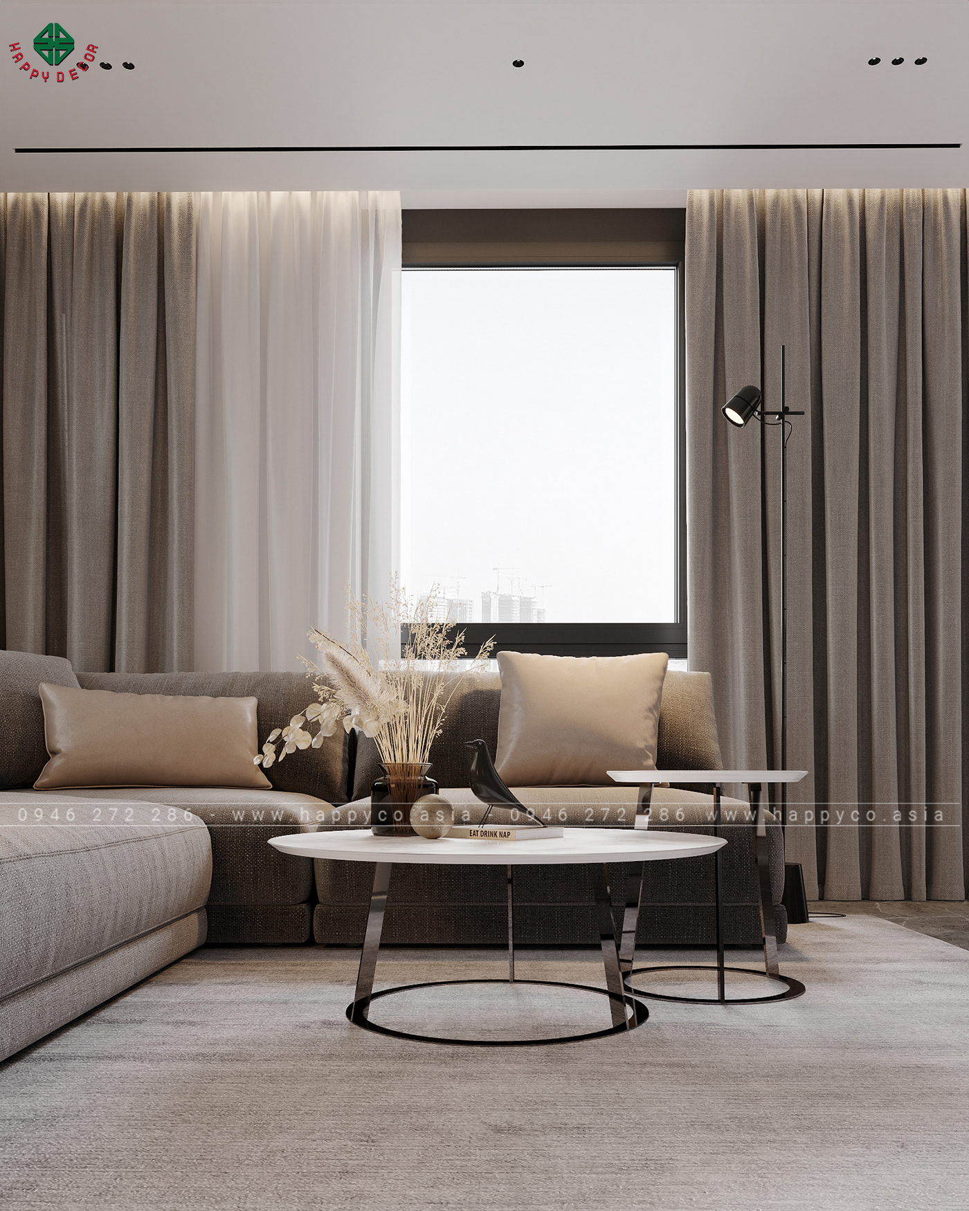 Căn hộ không chỉ là nơi để sống, mà còn là không gian để thư giãn và tái tạo năng lượng