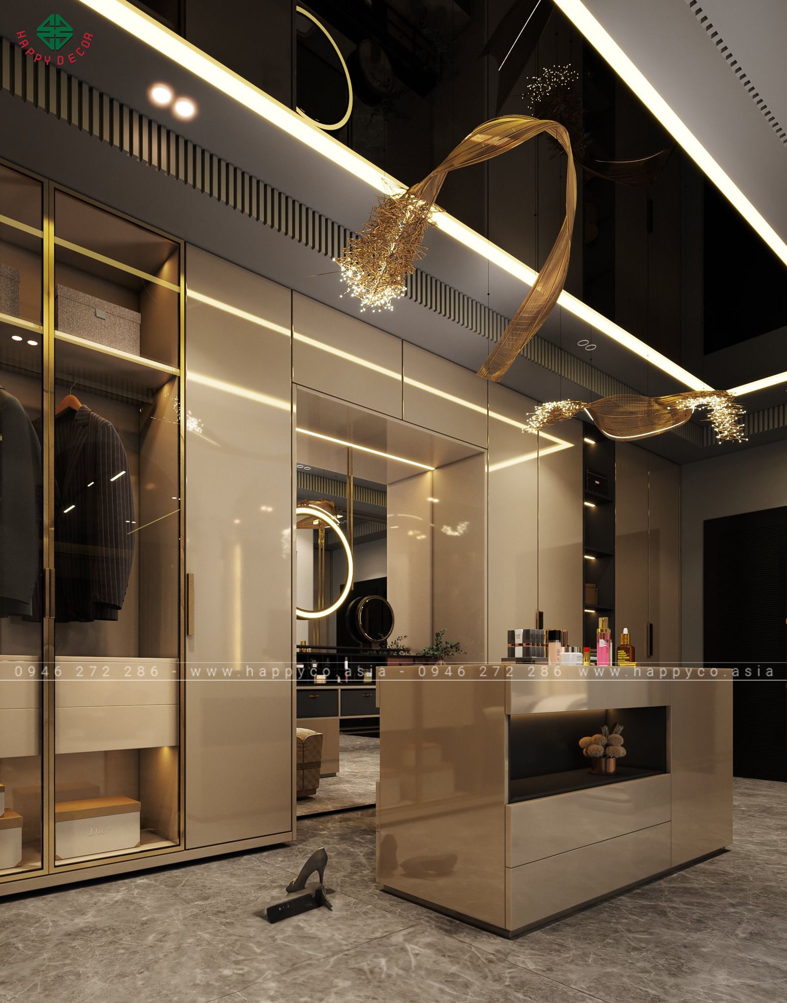 Sự kết hợp giữa phong cách bán cổ điển và hiện đại không chỉ đơn thuần là pha trộn giữa hai hình thức thiết kế