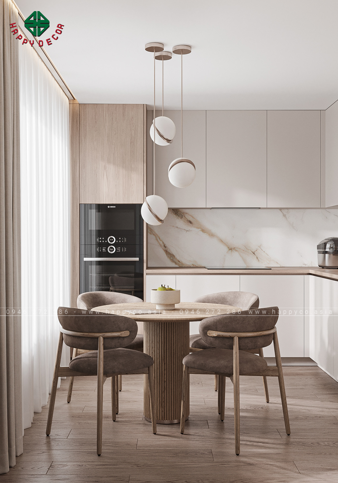 Happy Decor sẽ mang lại cảm giác yên bình, thư giãn sau những giờ làm việc căng thẳng