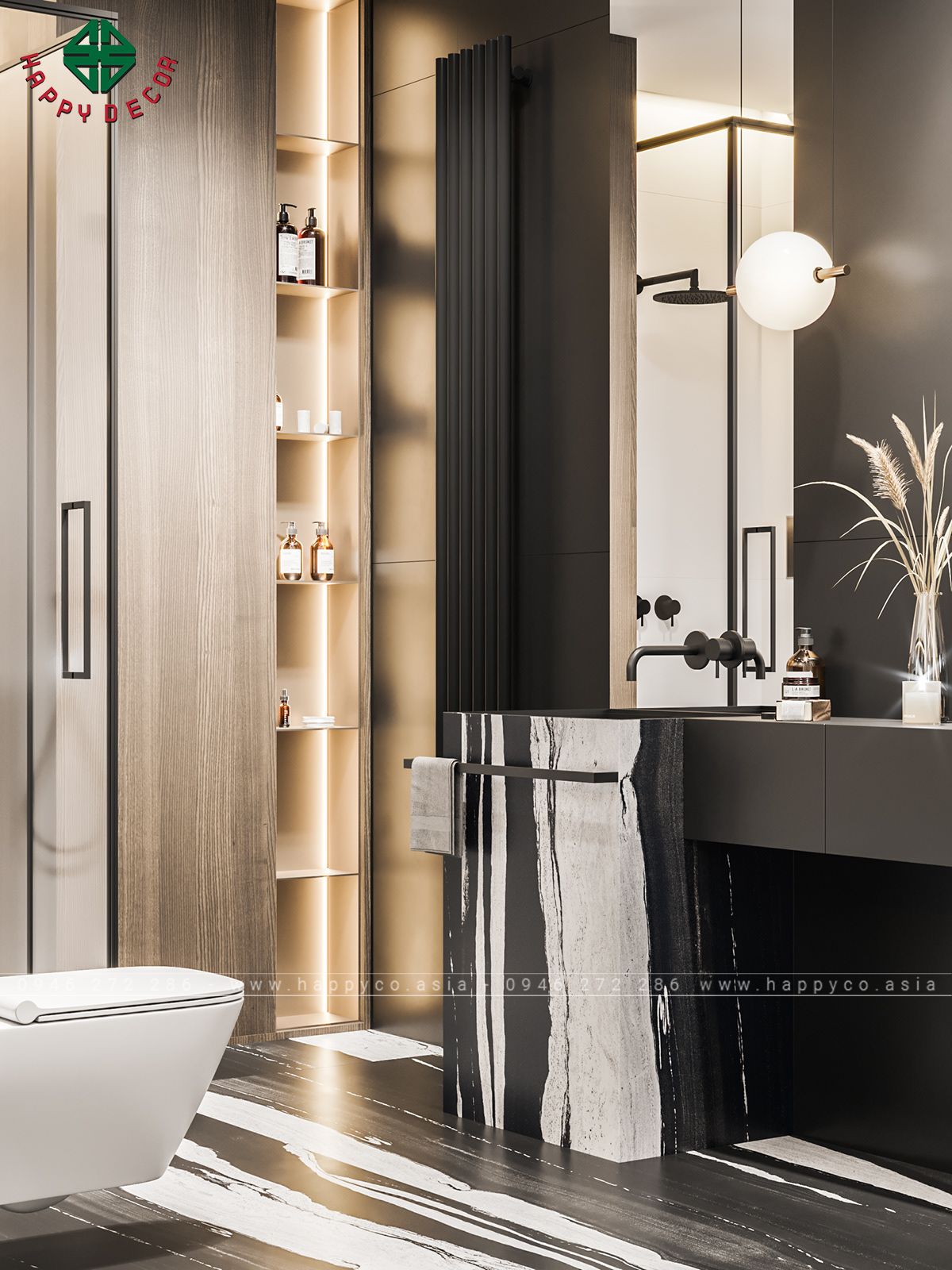 Happy Decor sẽ trực tiếp khảo sát không gian sống của bạn và lắng nghe những mong muốn cụ thể.