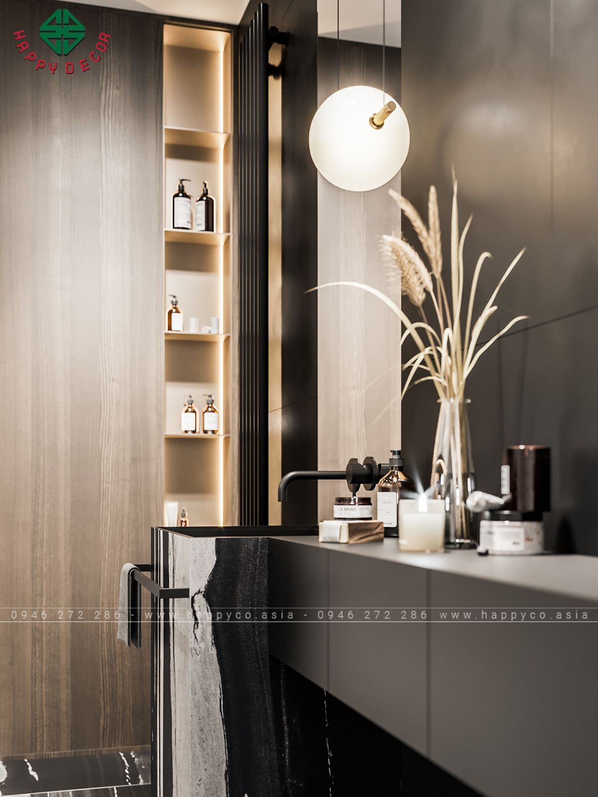 Biệt thự của c Linh ở Binhd Dương do Happy Decor thiết kế theo phong cách hiện đại