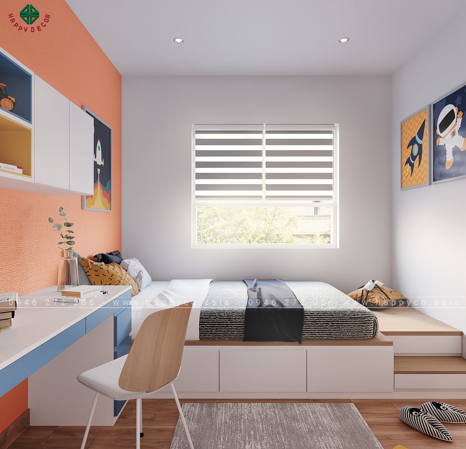 Xác định một phong cách thiết kế chính cho toàn bộ căn hộ