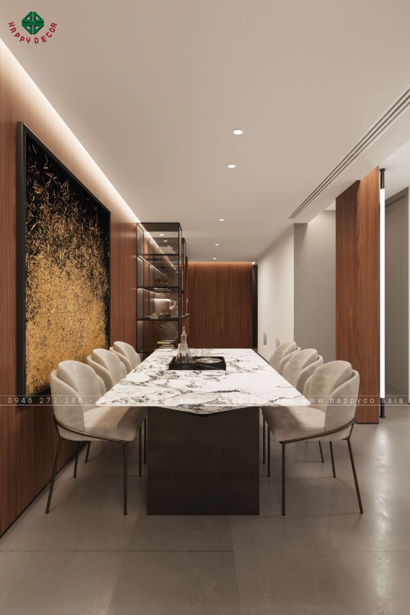 Phòng bếp - nơi sum vầy cho gia đình được tối ưu không gian thoải mái, thư giãn