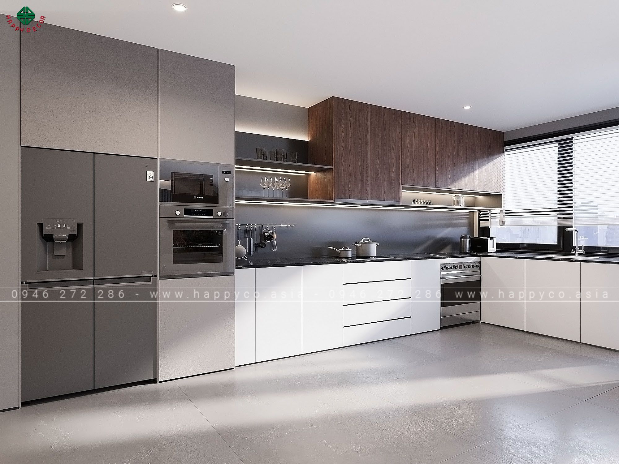 HAPPY DECOR thiết kế mang một phong cách riêng biệt, từ hiện đại, tân cổ điển đến Scandinavian