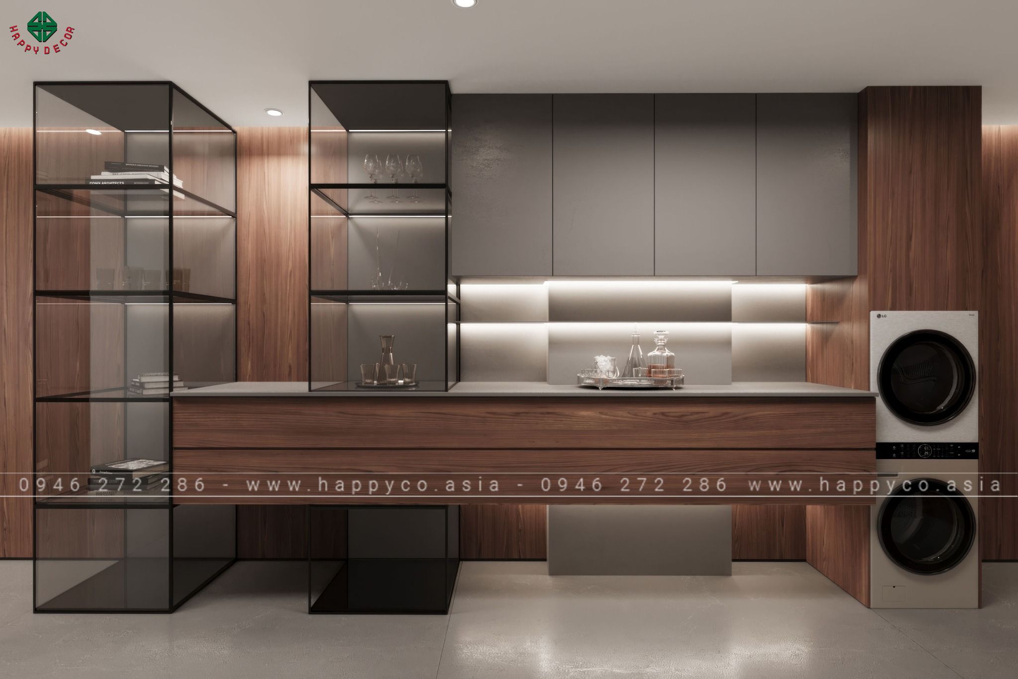 HAPPY DECOR chỉ sử dụng các vật liệu cao cấp và bền vững nhất trong từng dự án