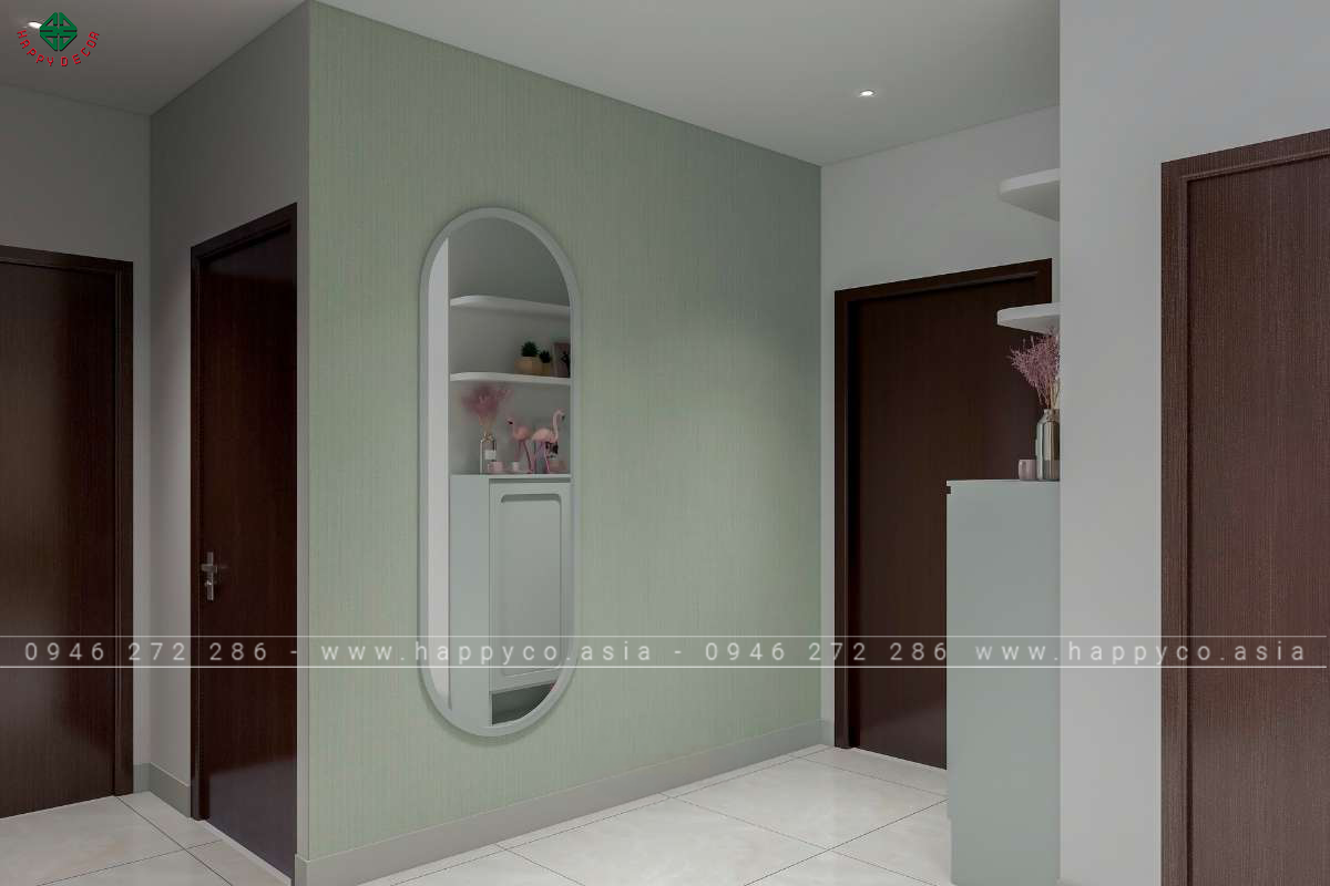 Thiết kế thi công nội thất căn hộ 83m2 tại Biên Hòa - Happy Decor