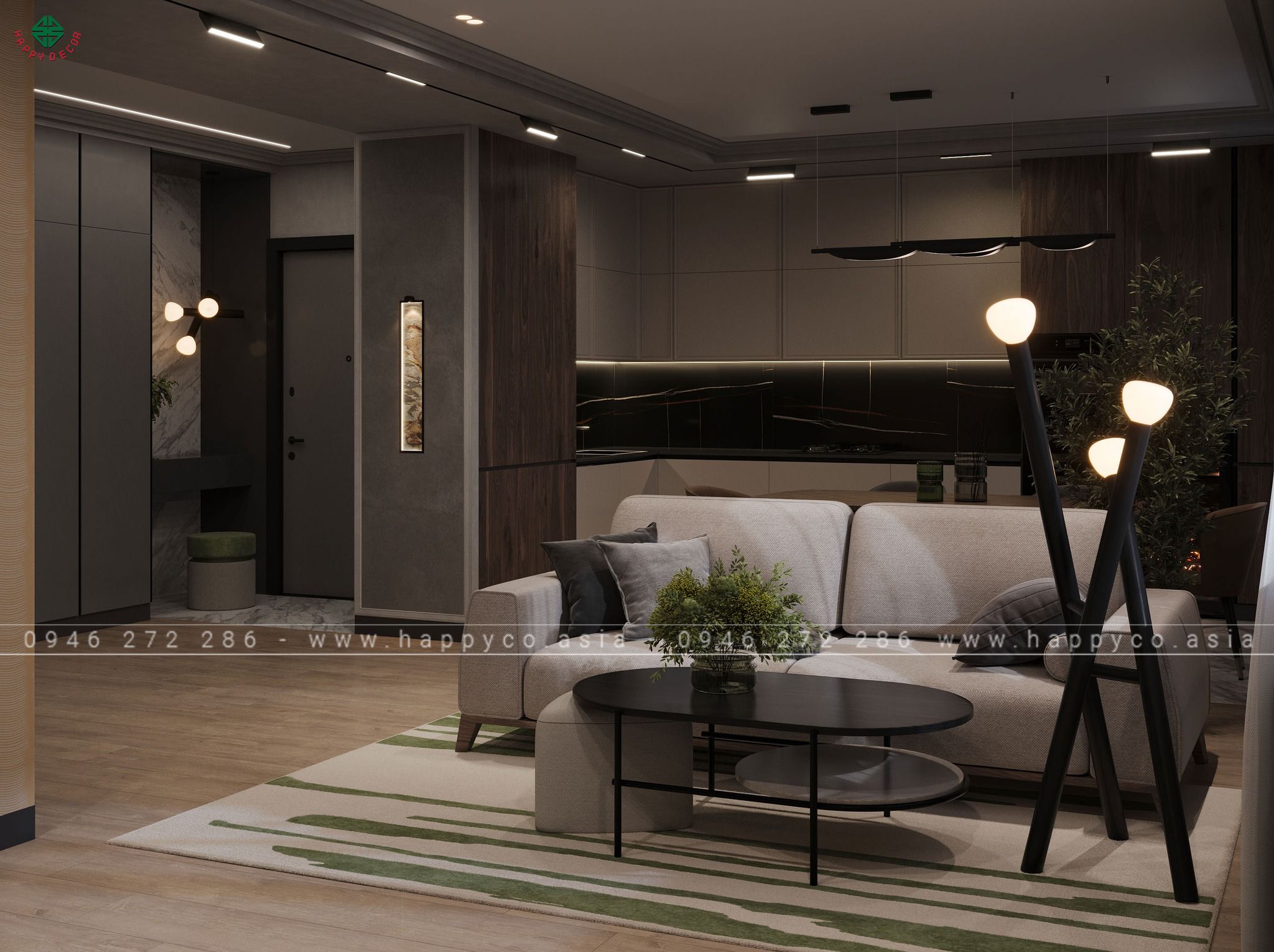 Mỗi chi tiết được thiết kế sao cho vừa vặn và hài hòa với tổng thể