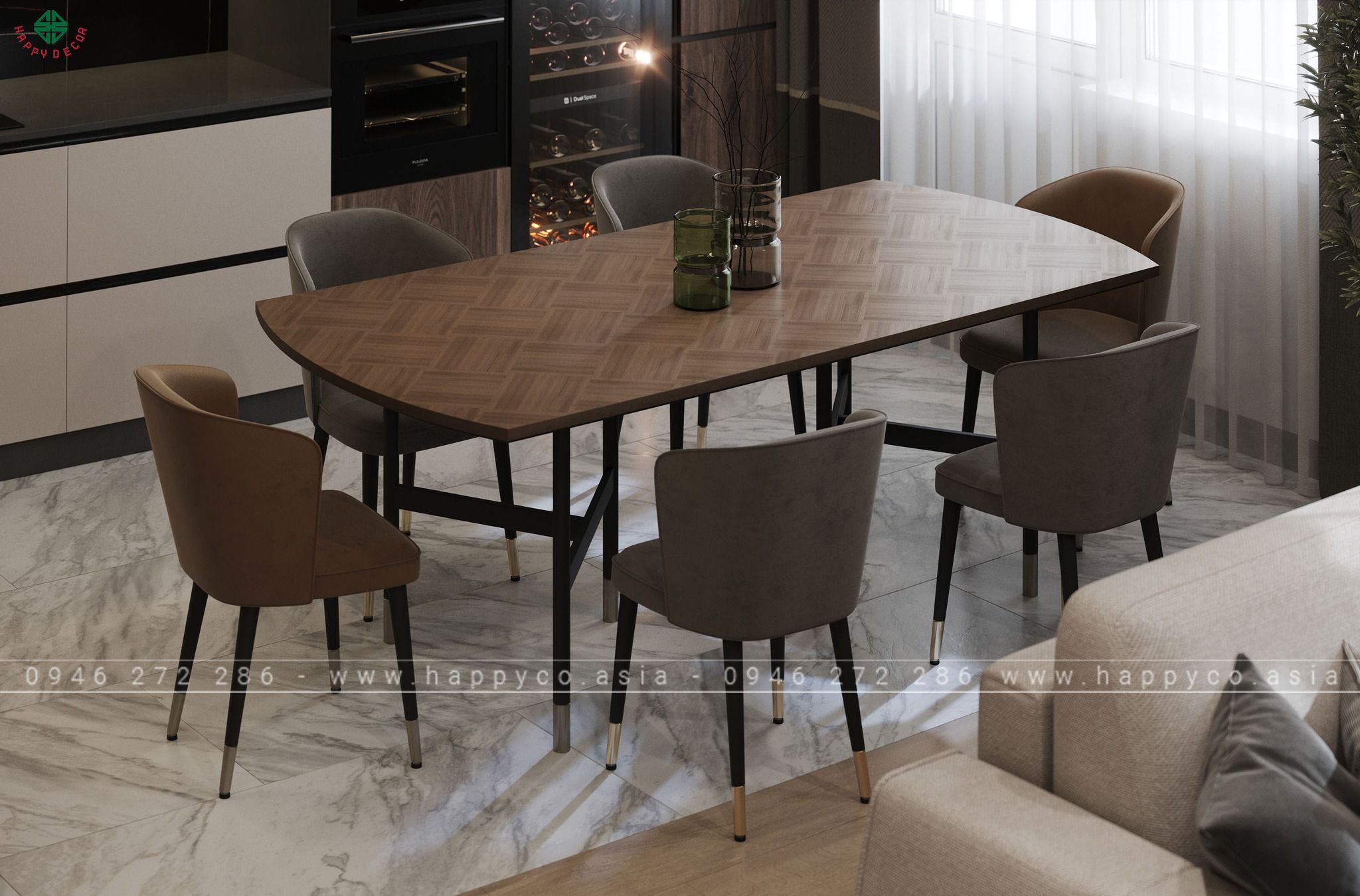 Căn hộ eco-friendly được Happy Decor thiết kế không chỉ đẹp mắt mà còn thân thiện với môi trường