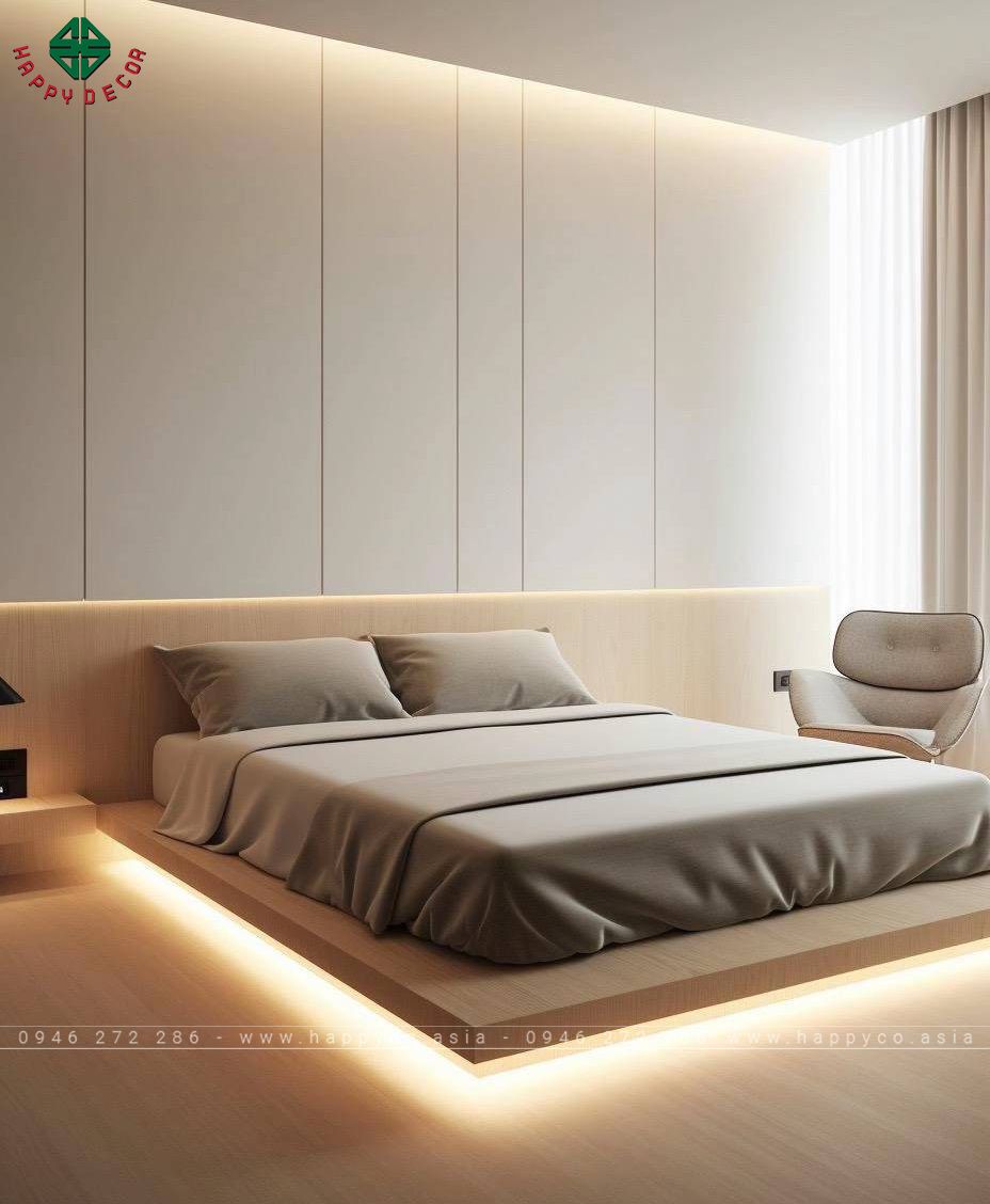 Phòng ngủ là nơi thư giãn tối thượng.