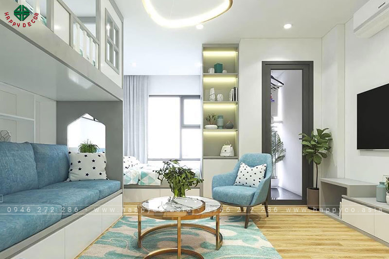 Kệ treo tường, ngăn kéo dưới cầu thang, hoặc thậm chí là không gian trống dưới giường là những nơi lý tưởng để lưu trữ