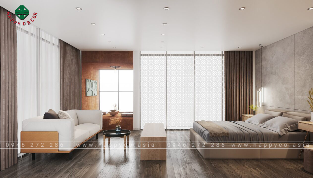 Phòng ngủ cho người thuộc mệnh Mộc