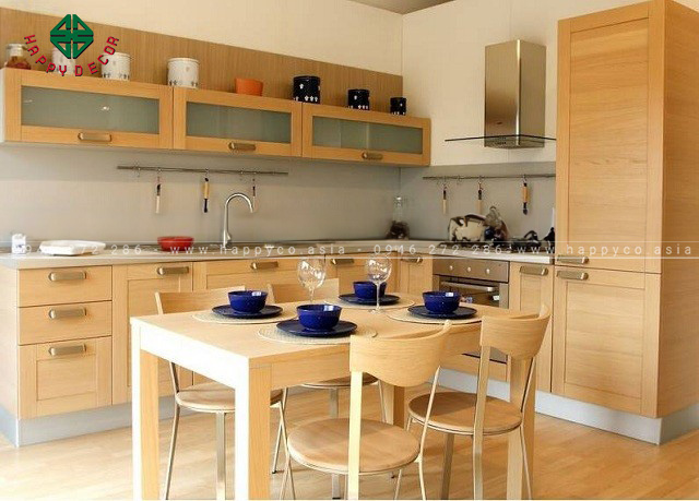 Thiết kế nội thất phòng bếp phù hợp với người mệnh Mộc 4