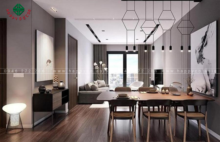 Nhà hàng thường được thiết kế theo không gian mở