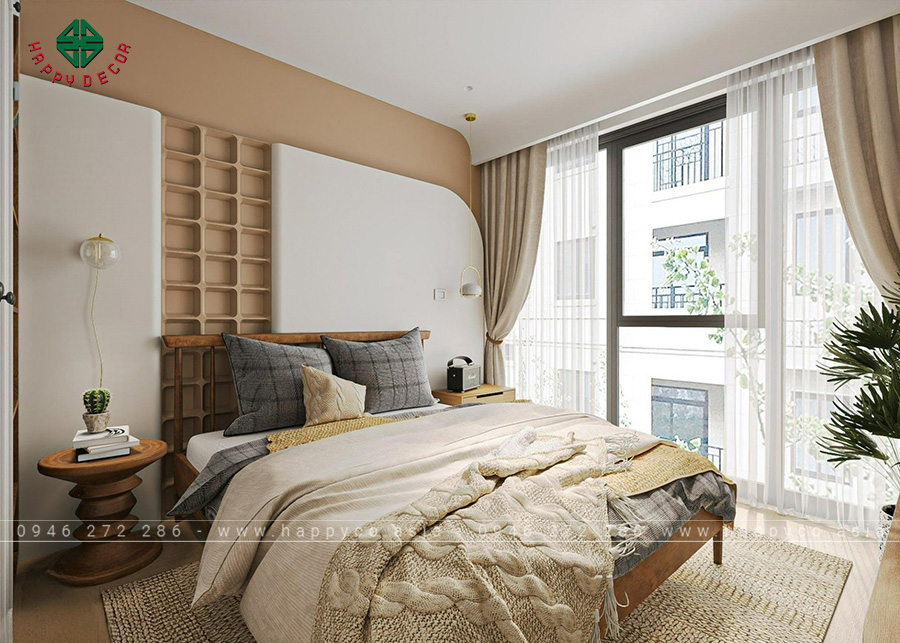 Các đồ dùng, nội thất cũng được trang bị đầy đủ giúp gia chủ cảm thấy thoải mái khi sử dụng.