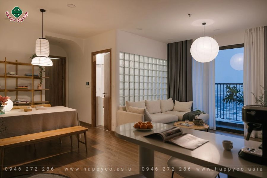 Phòng khách vào buổi chiều tà Phòng khách vào buổi chiều tà