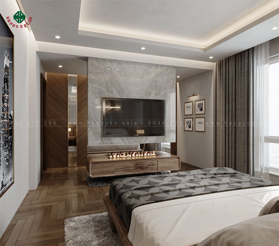 Vách ngăn phòng 2 trong 1 “đa năng”, đầy đủ tiện nghi