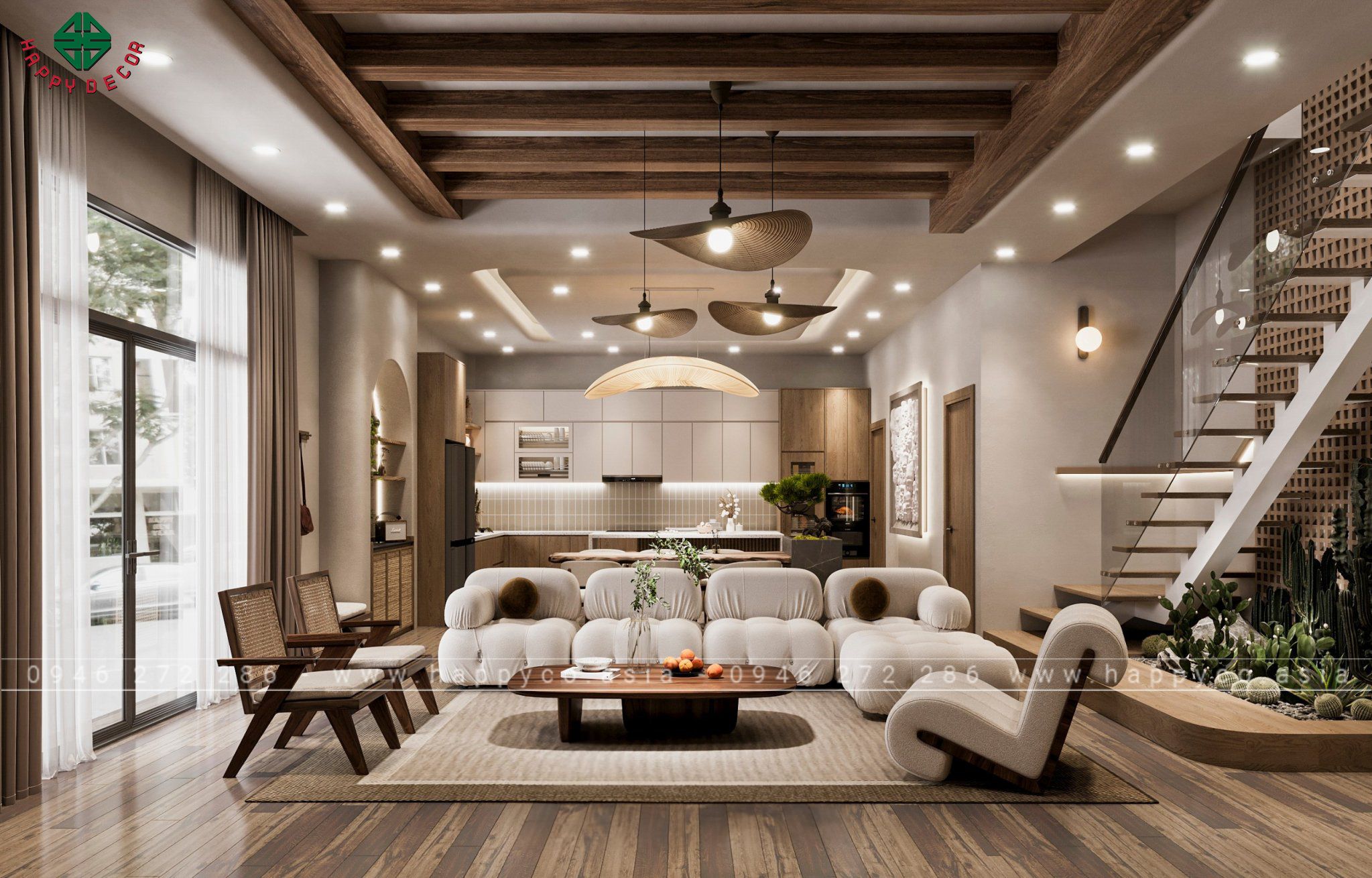 Phong cách Wabi-Sabi, xuất phát từ Nhật Bản, là biểu tượng của sự giản dị, khiêm tốn và tình yêu với những gì tự nhiên