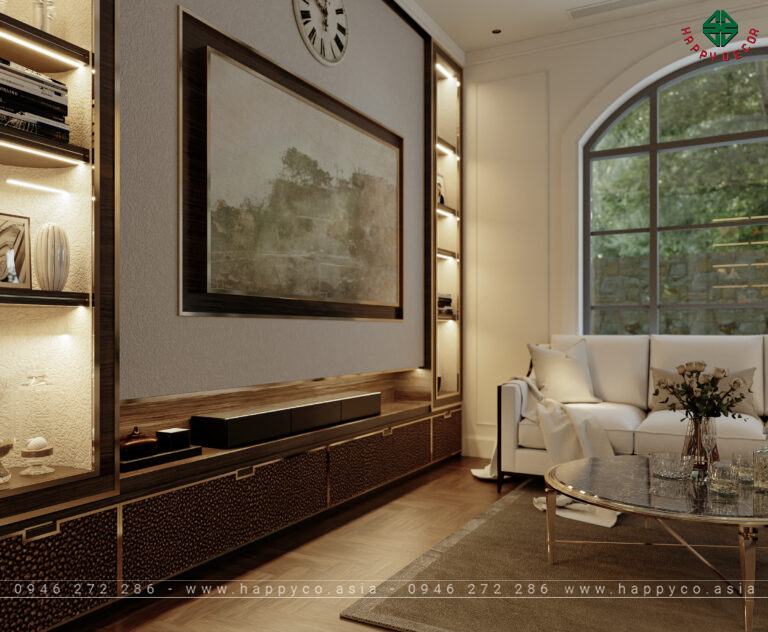 Sử dụng chất liệu tự nhiên và bền vững như gỗ tái chế, đá tự nhiên, v.v., góp phần bảo vệ môi trường