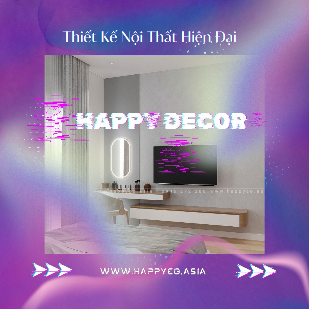 Thiết kế thi công nội thất hiện đại tại Biên Hòa - Happy Decor