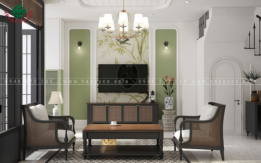 Các hoa văn trang trí được lựa chọn kỹ càng và tỉ mỉ đến từng đường nét