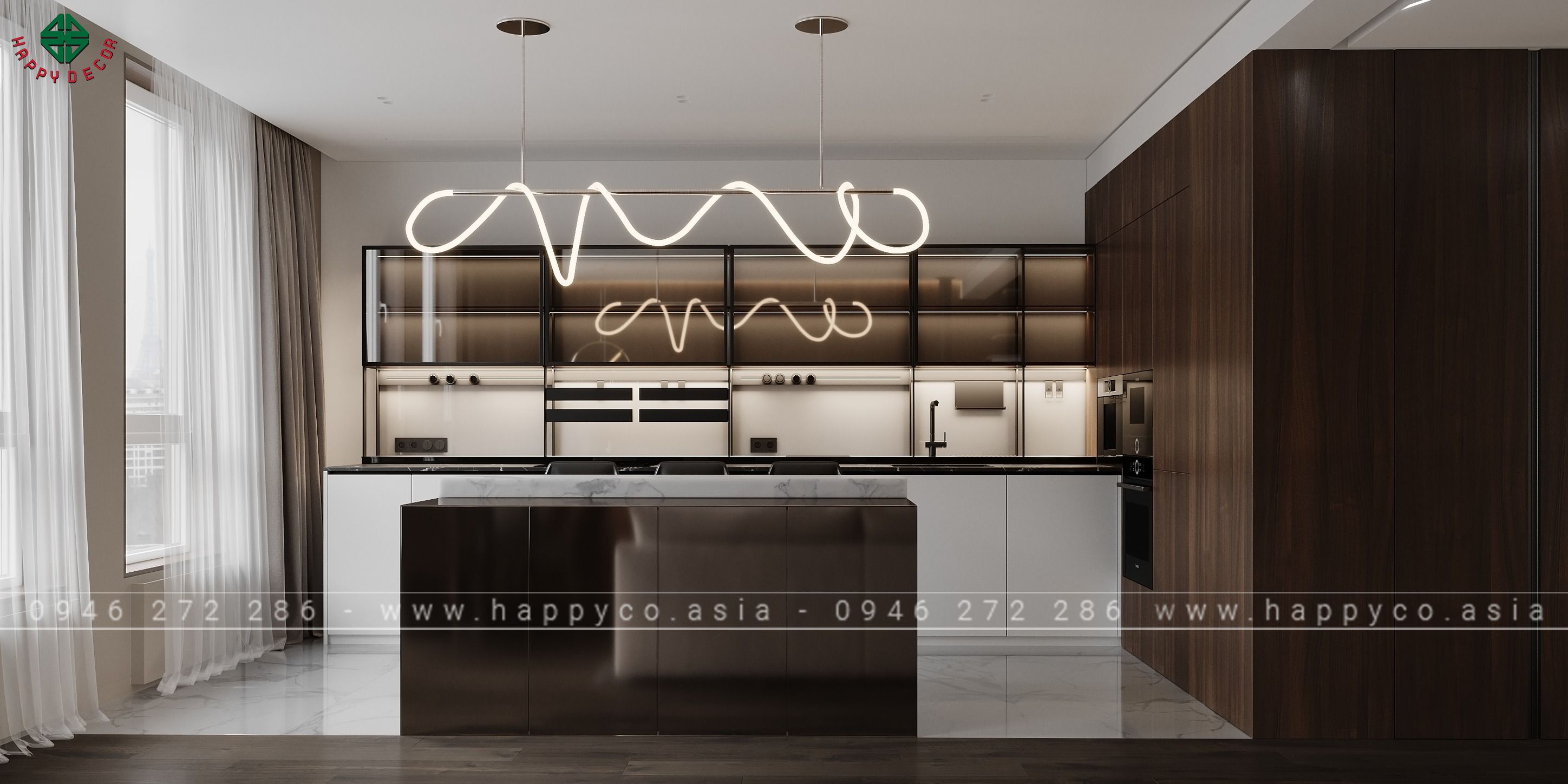 Thiết kế hiện đại của chúng tôi tập trung vào việc tạo ra không gian mở