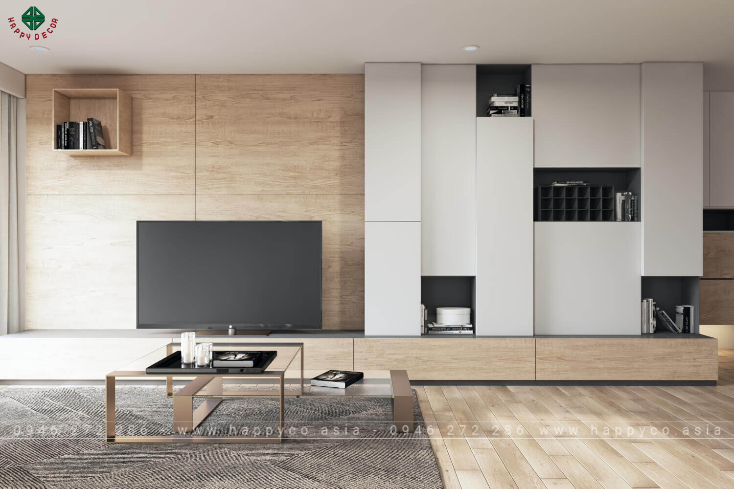 Phong cách thiết kế đương đại (Contemporary) - Mẫu 03