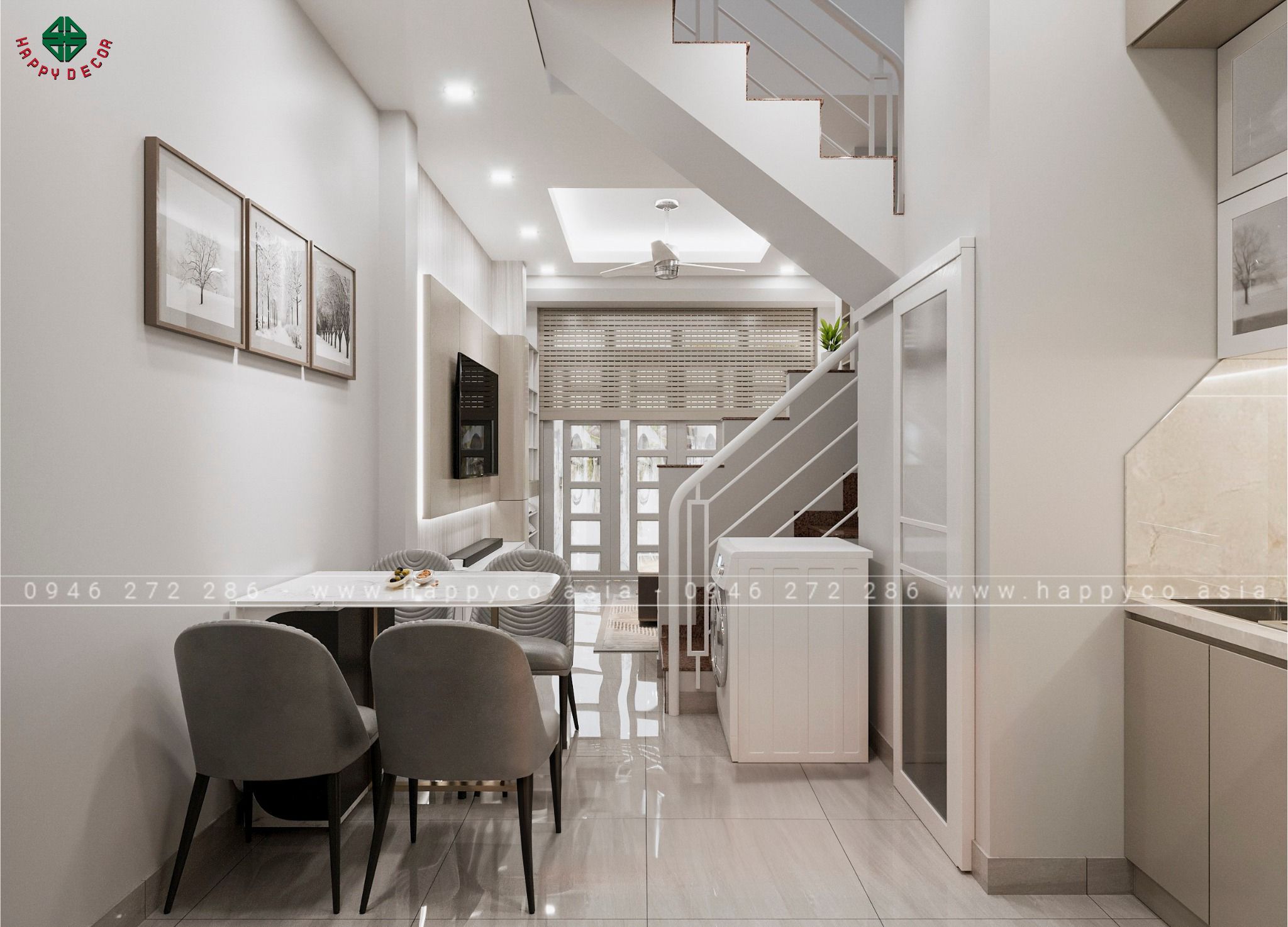 Phong cách thiết kế hiện đại không chỉ là một xu hướng mà còn là một giải pháp tối ưu cho những ai có ngân sách hạn chế