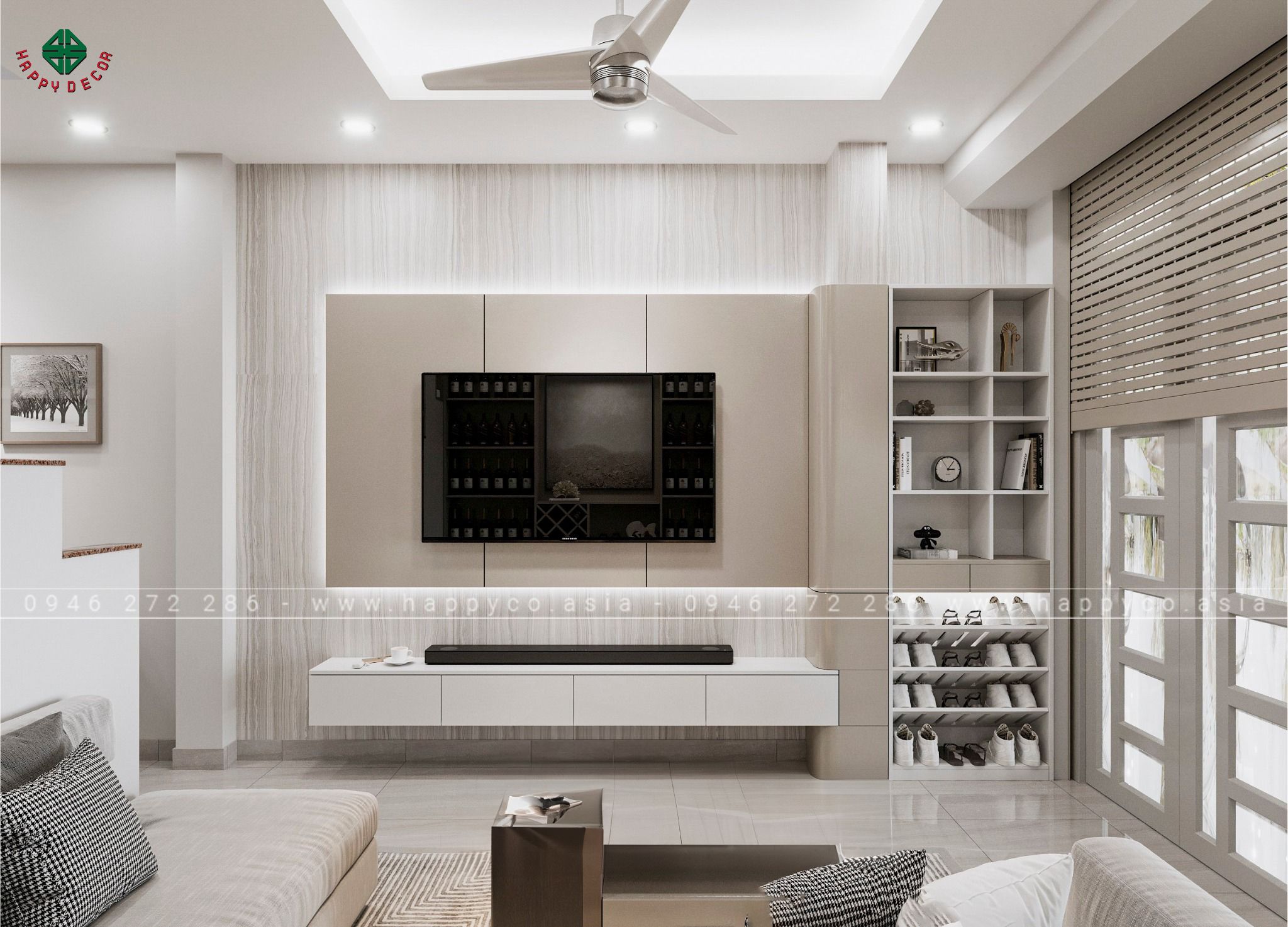 Xu hướng thiết kế nội thất hiện đại năm 2024 không thể thiếu hướng tới tính bền vững