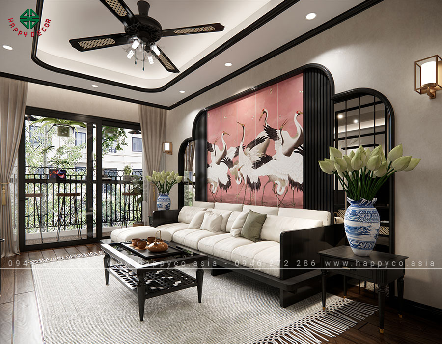 Các món đồ nội thất cũng được lựa chọn kỹ lưỡng và sắp xếp hợp lý.