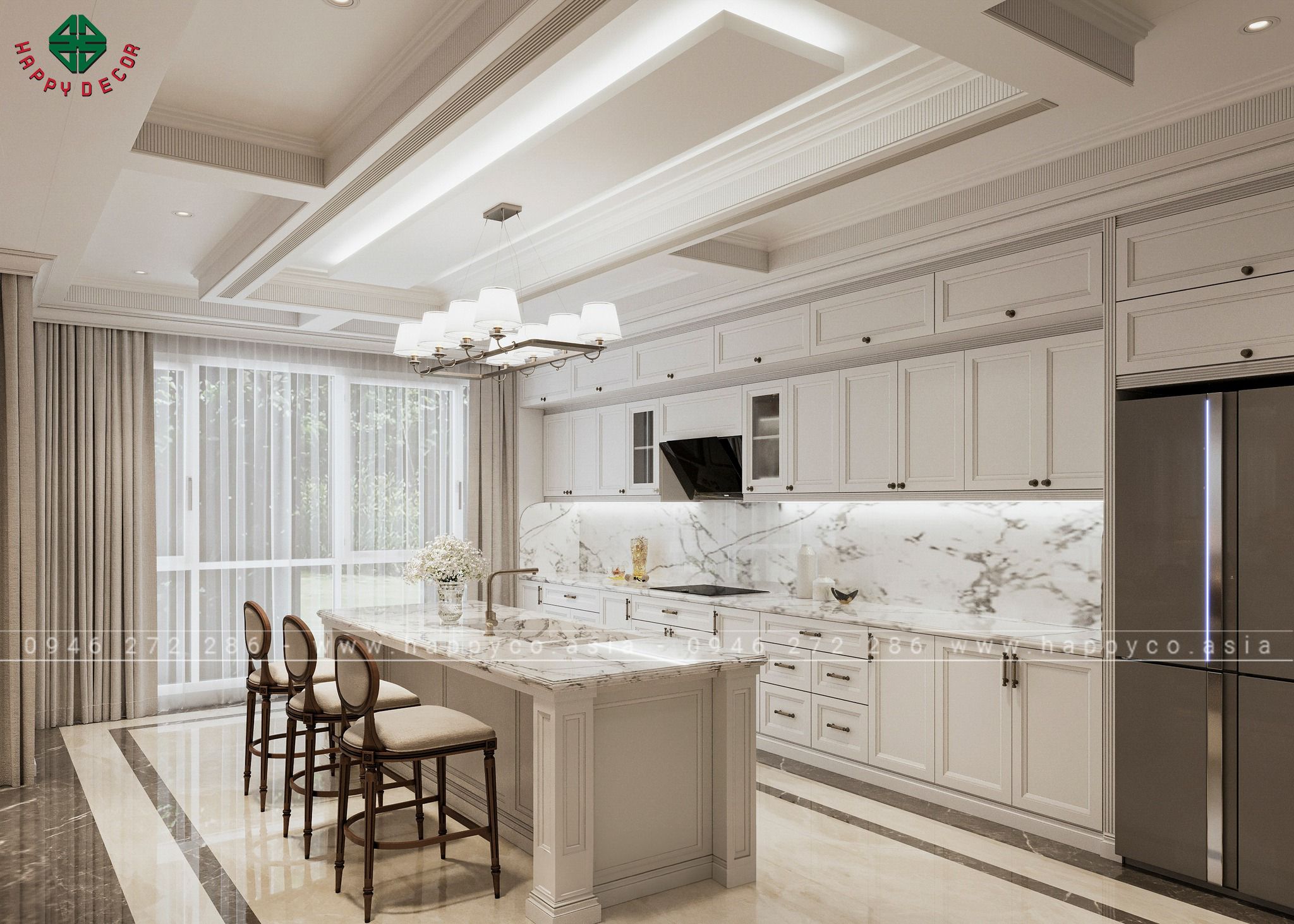 Phong cách Scandinavian nổi tiếng với những đường nét thiết kế đơn giản, màu sắc trung tính và không gian mở