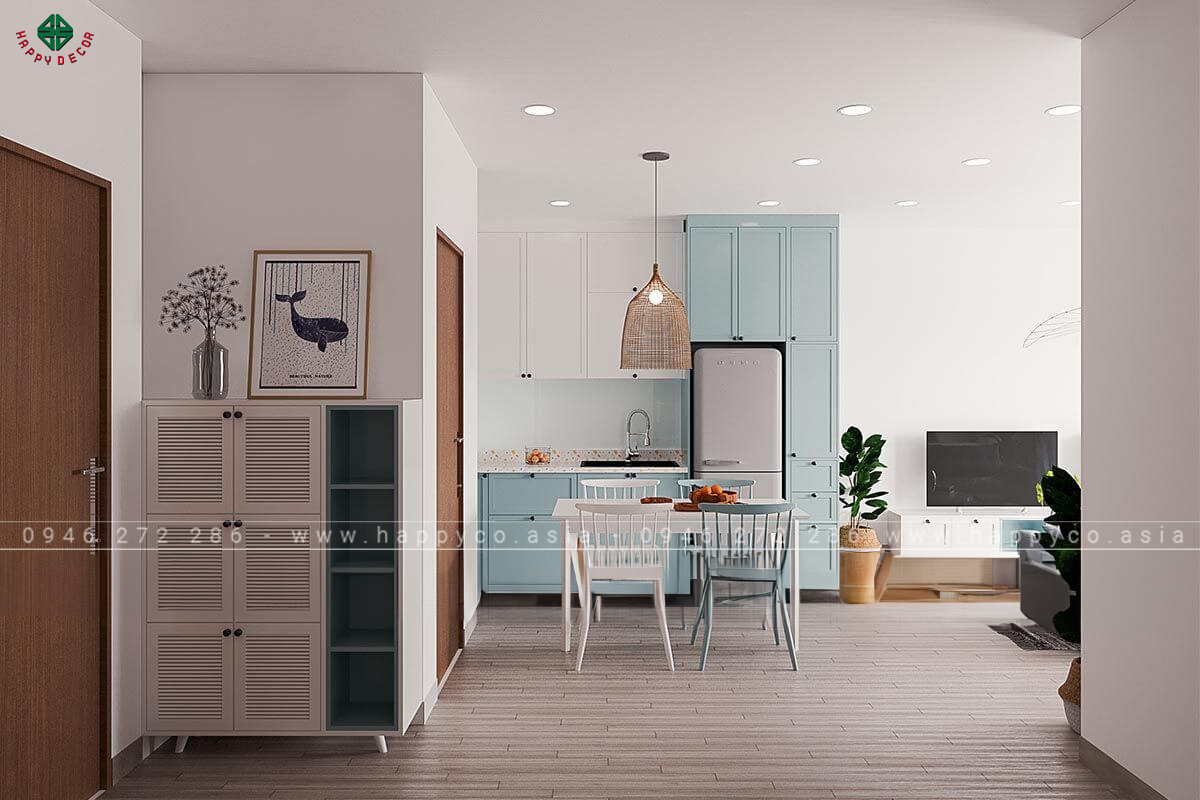 Phong cách Minimalism tập trung vào việc tối giản hóa chi tiết để nâng cao chất lượng không gian sống