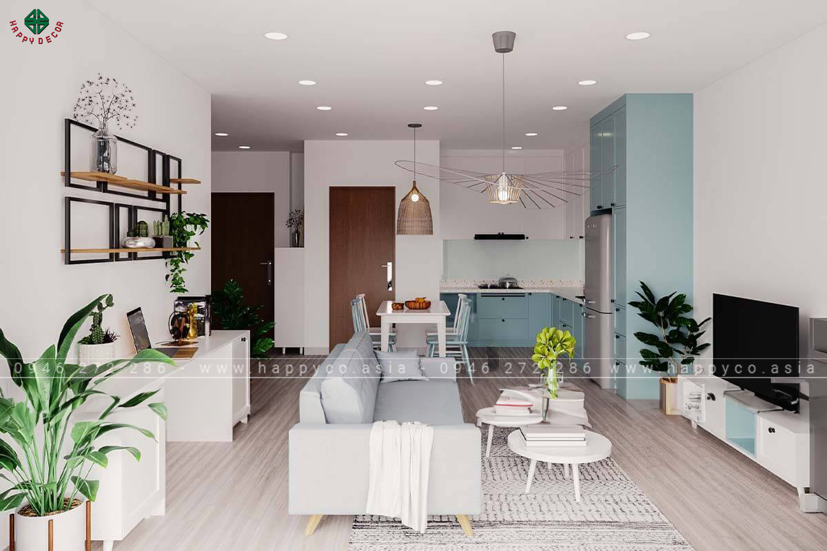 Khi kết hợp hai phong cách Tropical và Minimalism, bạn sẽ có được không gian sống lý tưởng