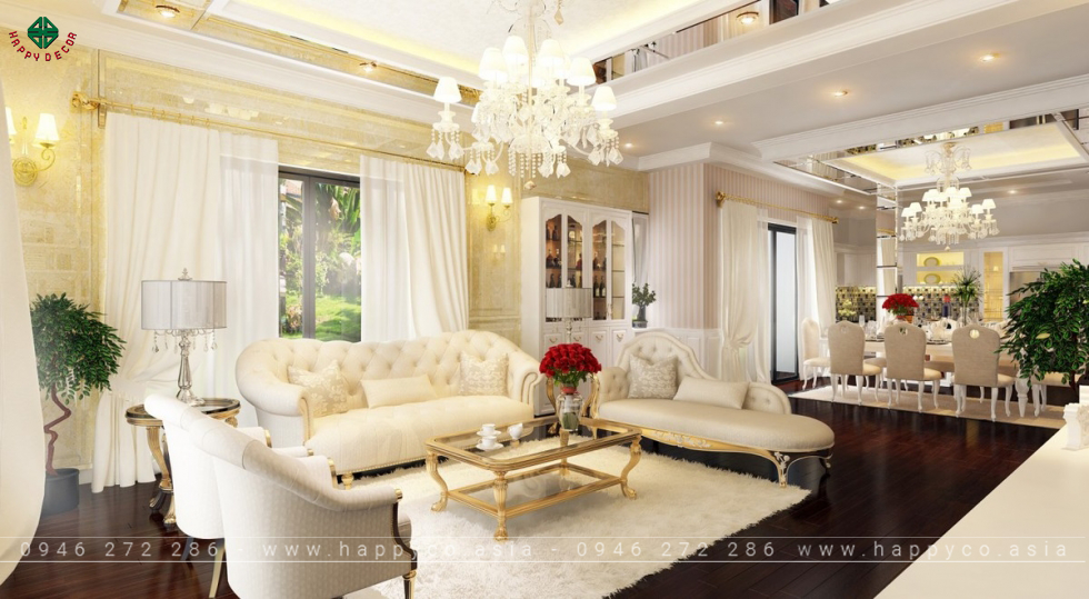 Sử dụng đồ nội thất thông minh, đa chức năng là một trong những ý tưởng thiết kế nổi bật cho phòng khách hiện đại