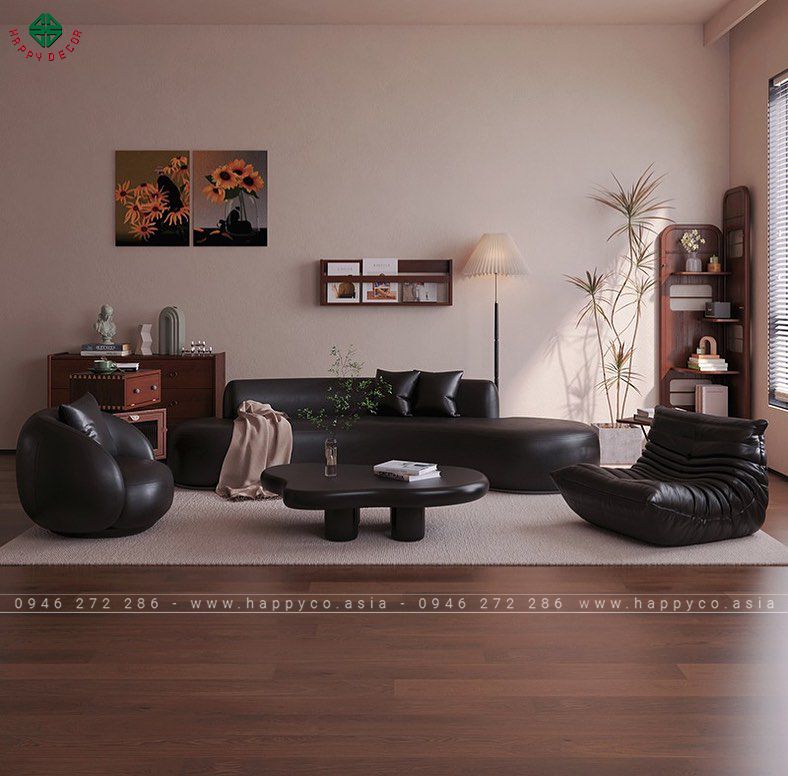 Một bức tranh lớn hoặc gương có khung ấn tượng có thể trở thành điểm nhấn cho cả căn phòng