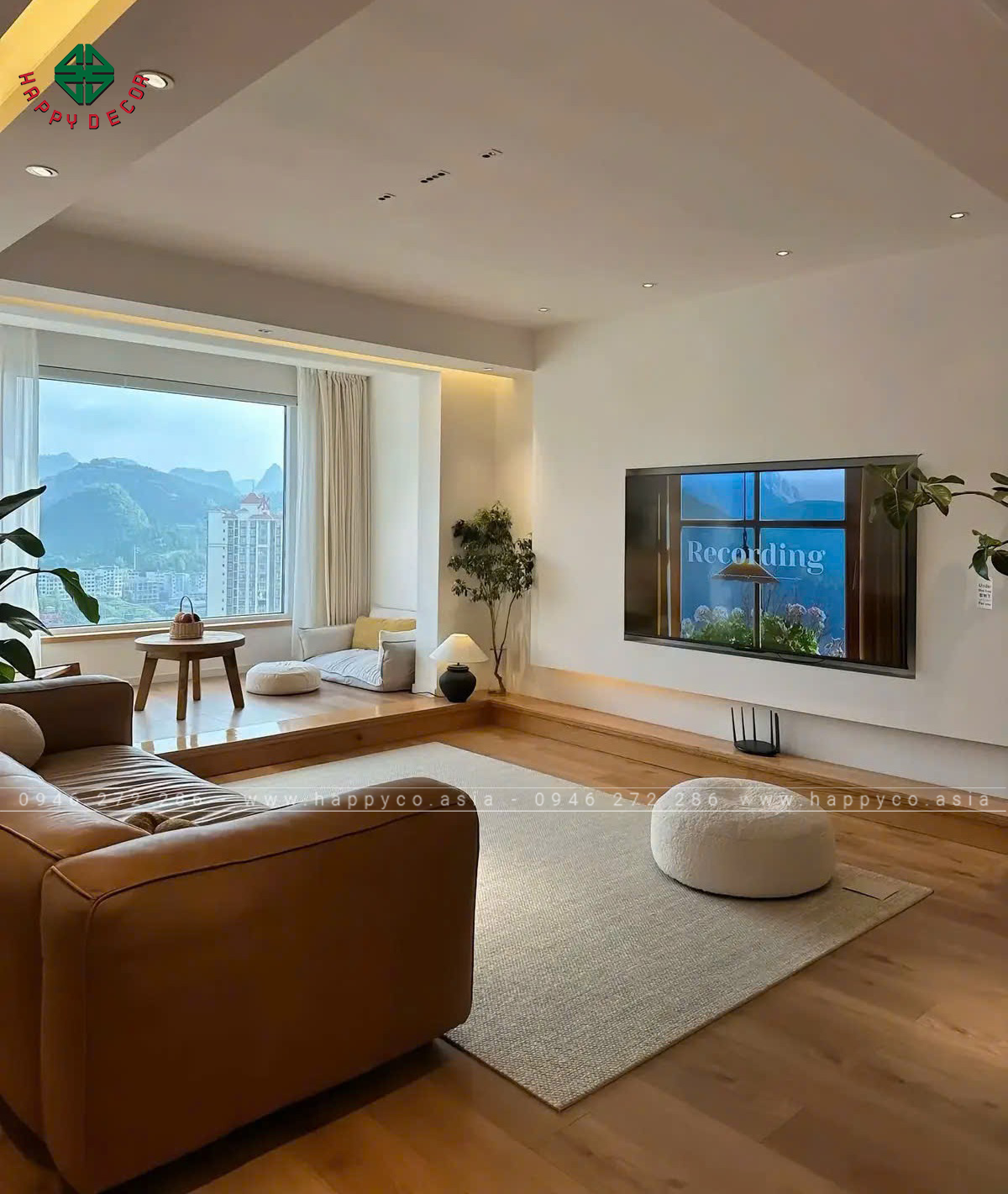 Chúng tôi sử dụng các vật liệu tự nhiên như gỗ, đá, và vải lanh để tạo nên cảm giác gần gũi và ấm cúng