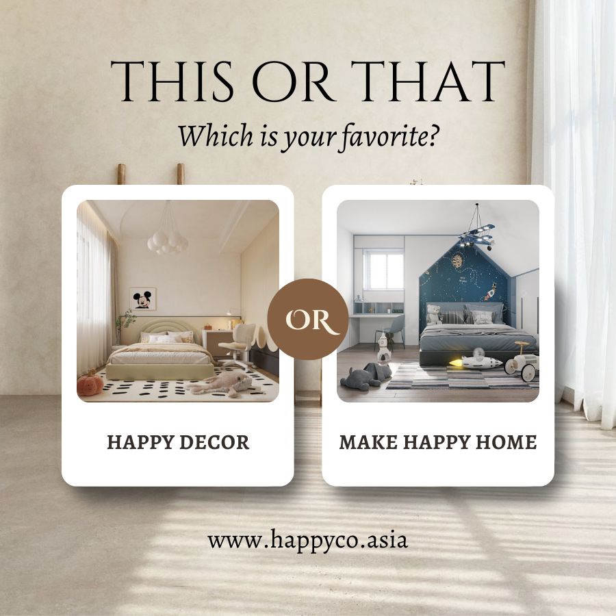 Lựa chọn mẫu mã phù hợp và tiện nghi để kích thích sự sáng tạo và thông minh cho trẻ