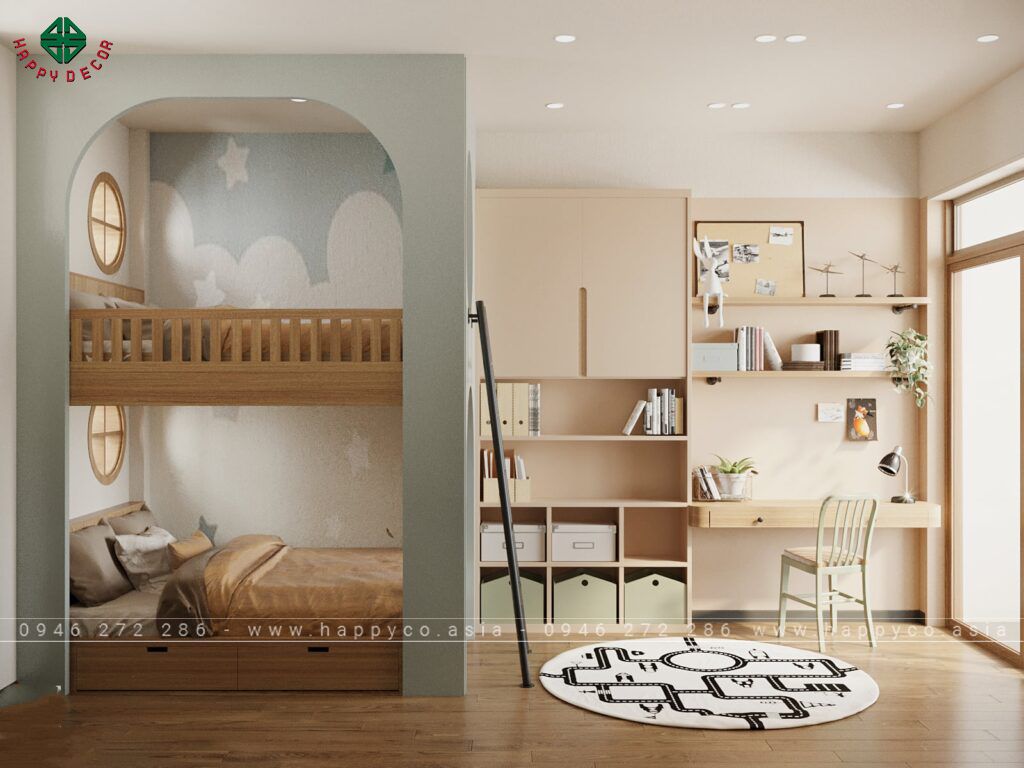 Màu sắc tươi sáng và hoa văn ngộ nghĩnh, sinh động có thể kích thích thị giác và trí tưởng tượng của trẻ