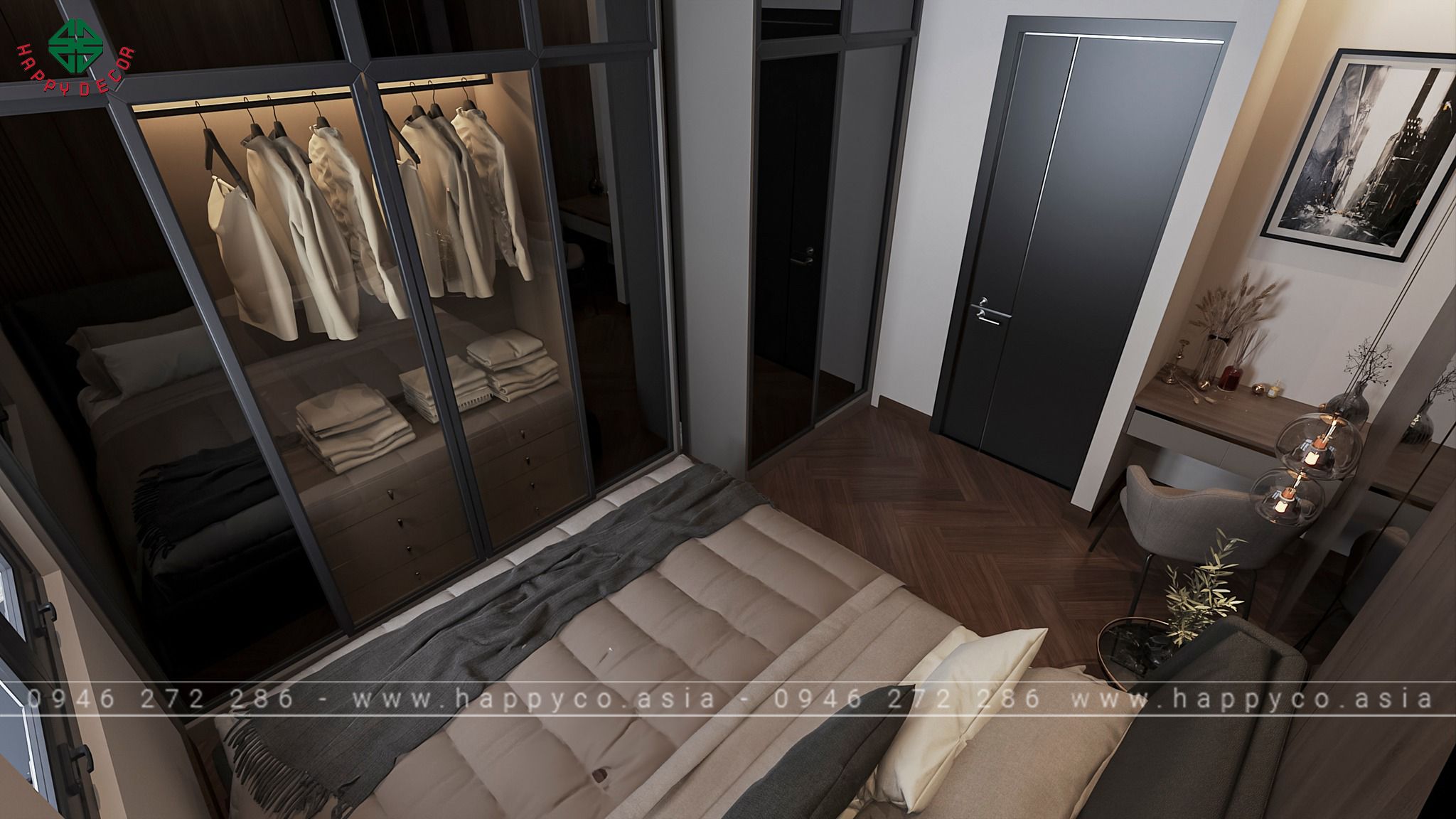 Phòng ngủ không chỉ cần tiện nghi mà còn cần đẹp mắt