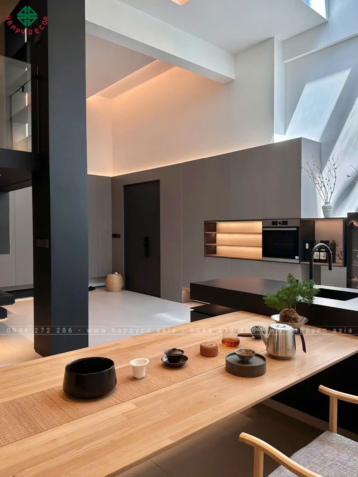 Không gian sống sang trọng với nội thất bếp cực kỳ hiện đại