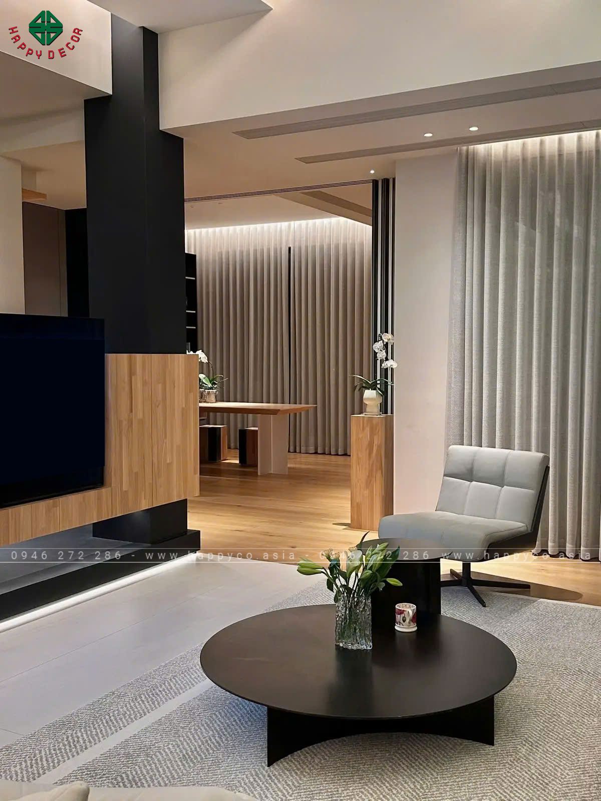Các thiết kế của Happy Decor luôn đảm bảo sự thoải mái, tiện nghi với không gian mở