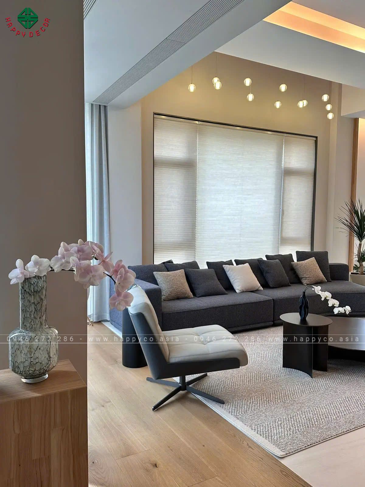 Không gian sống sang trọng cần được thiết kế tỉ mỉ và chuyên nghiệp