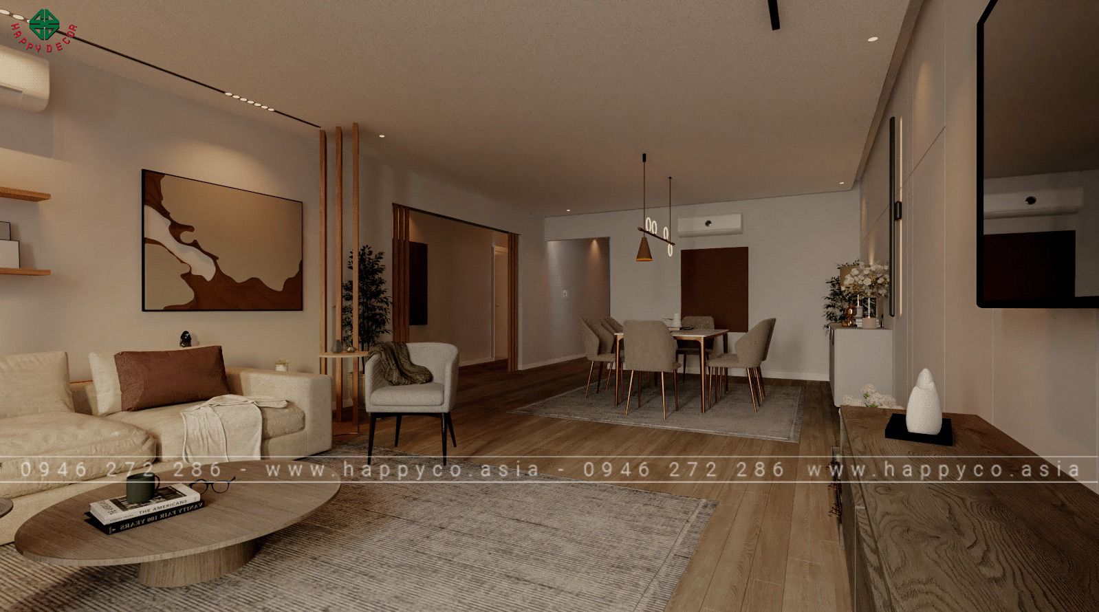 Tối giản nhưng không kém phần tinh tế và hiện đại